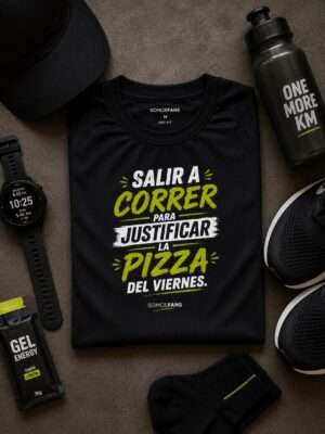 Salir a correr para justificar la pizza del viernes Salir a correr para justificar la pizza del viernes