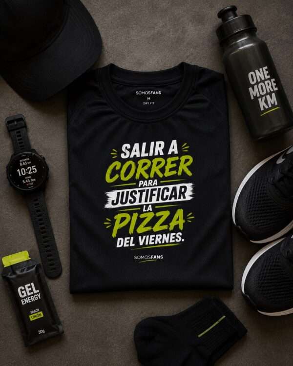 Salir a correr para justificar la pizza del viernes